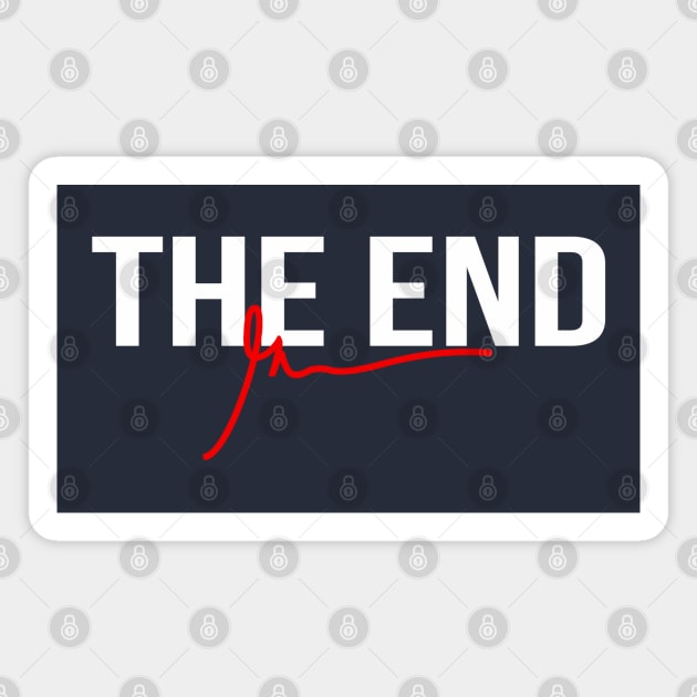 The End | Garyvee Magnet by GaryVeeApparel